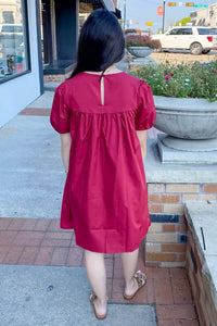 Tcec - Moon Arising Yoke Mini Dress