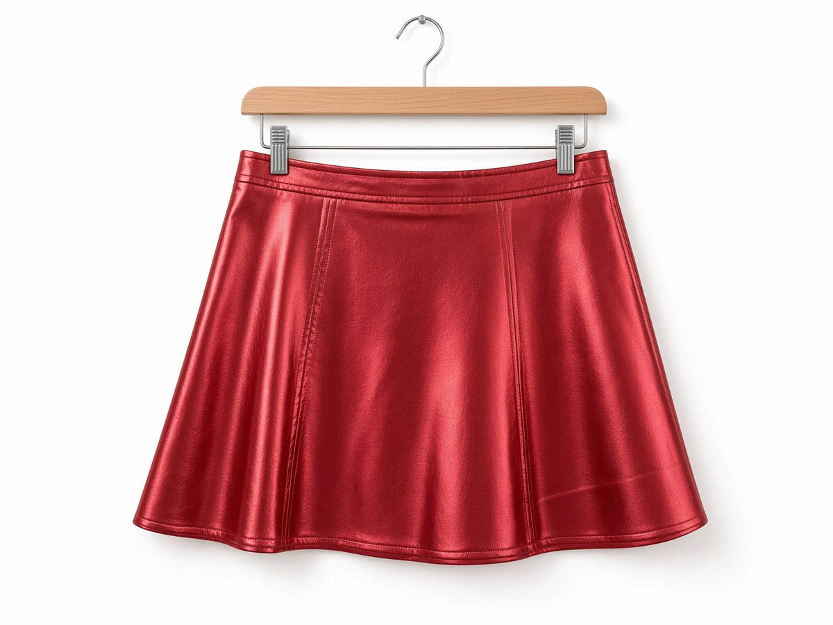 Tcec - Women's Metallic Mini Skirt