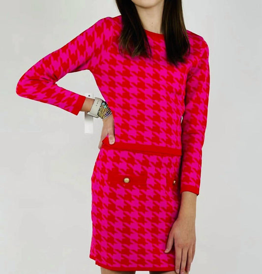 Central Park West - Girl's Houndstooth Skirt