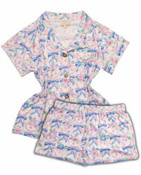 Simply Southern - Button Up Shirt & Shorts Pajama Set