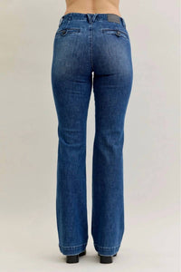 Judy Blue - Harper Mid Rise Trouser Bootcut Jeans