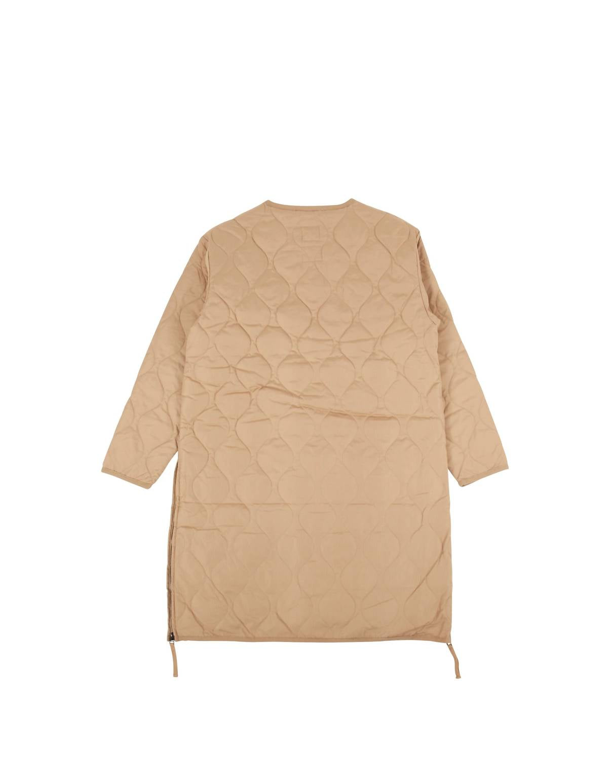 Taion - Women's Military Crew Neck Down Long Jacket