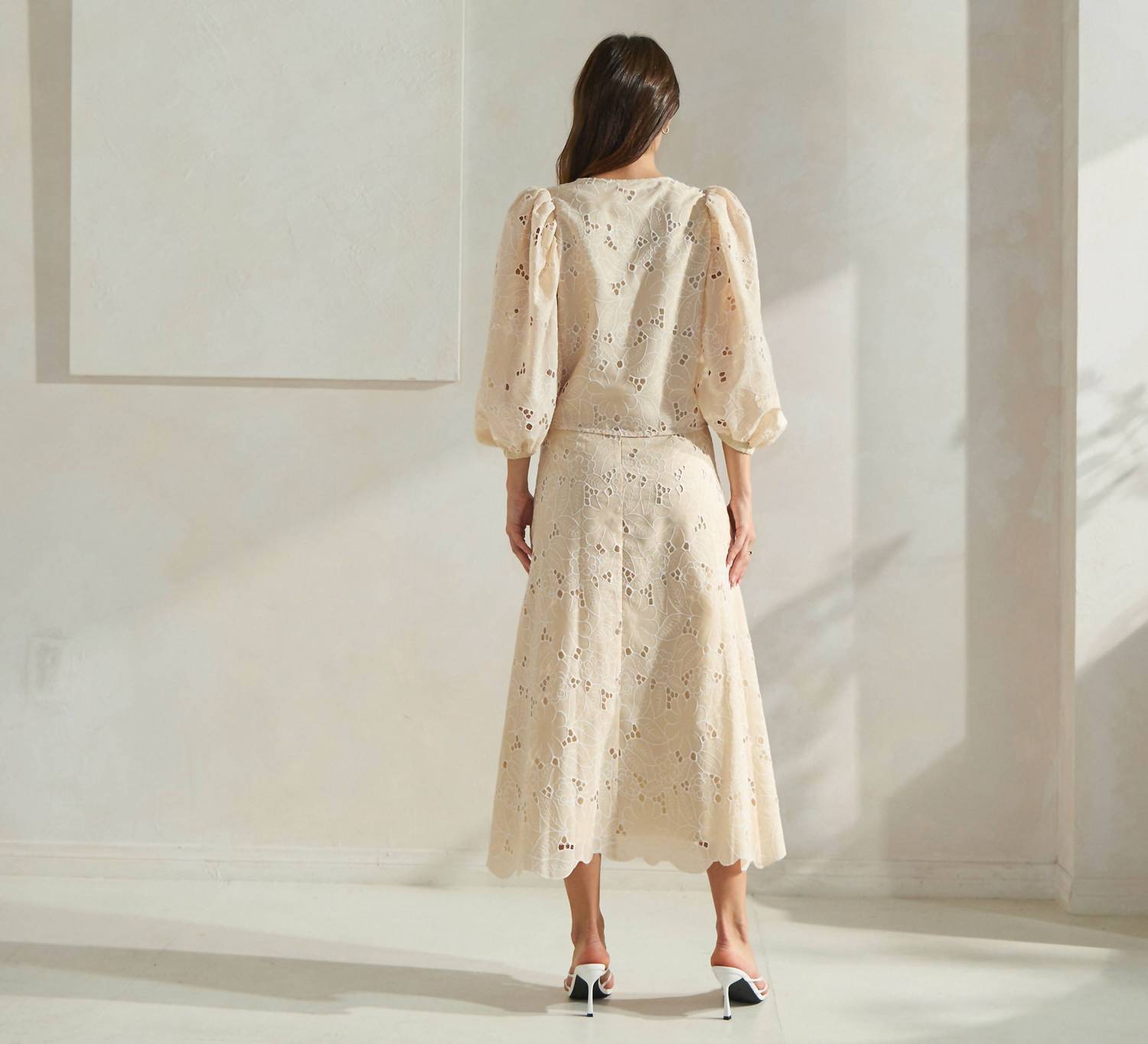 Able - Bellissima Eyelet Lace Top