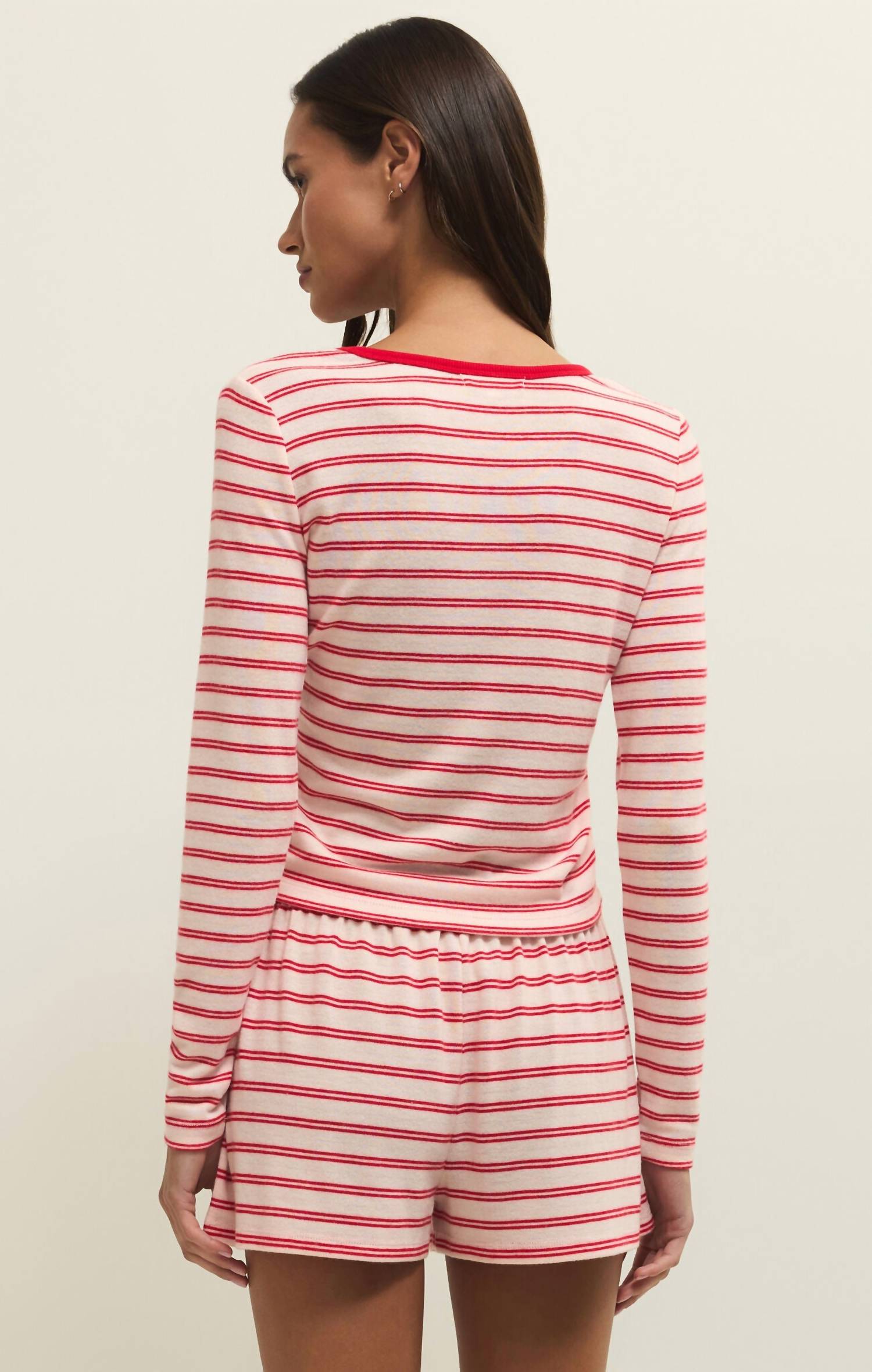 Z Supply - Women's Night In Stripes Long Sleeve Top
