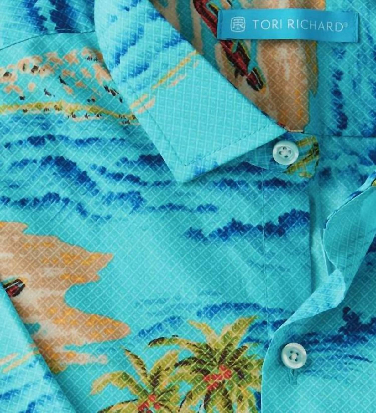 Tori Richard - Men's Sea Crossing Lawn Camp Short Sleeve Shirt - Plus