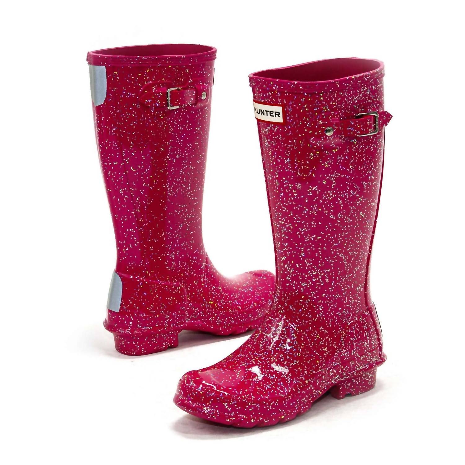 HUNTER Boys Giant Glitter Rain Boots in thrift 1 - kids' shoe - view 5