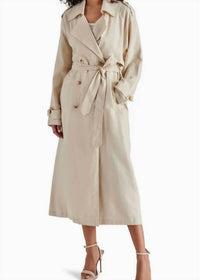 STEVE MADDEN Lennox Trench Coat - women's jacket