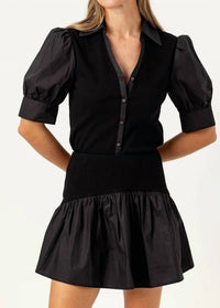 Sundays - Hale Mixed Media Top