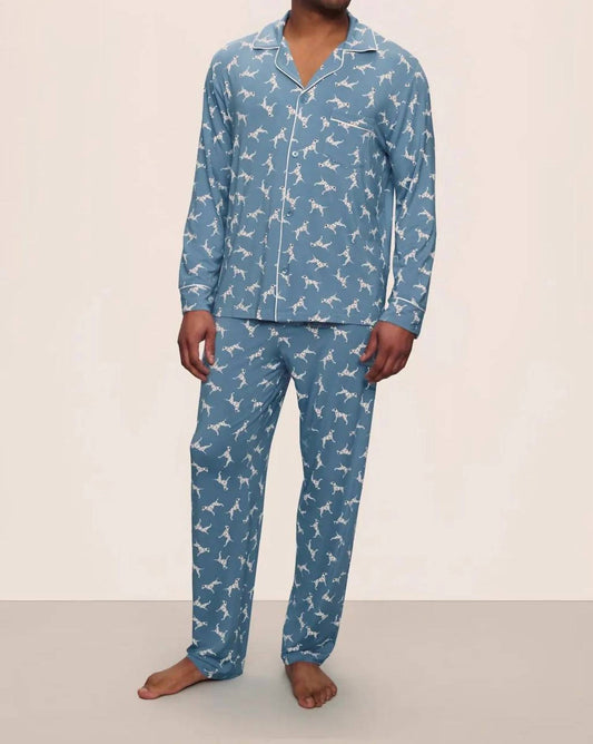 Eberjey - Men's William Dalmatian Two Piece Pj Set