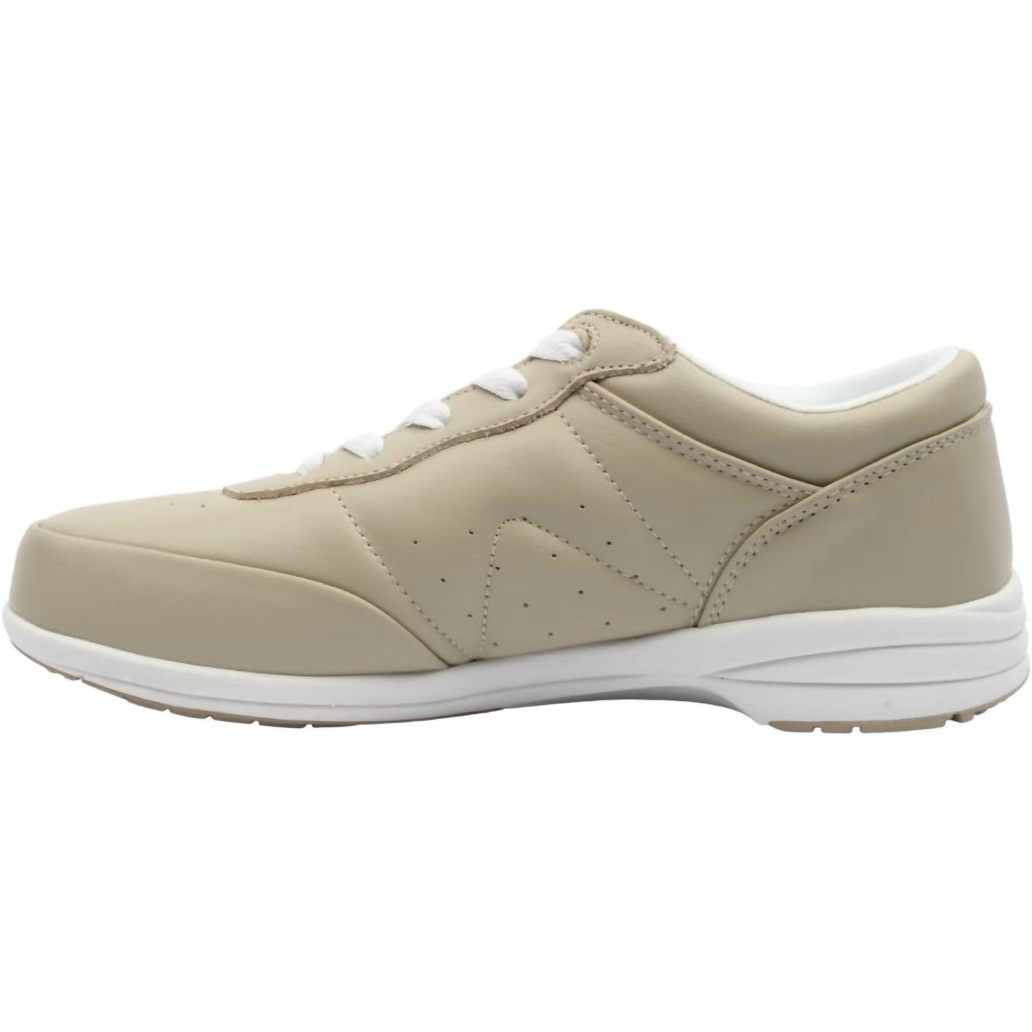 PROPET Women's Washable Walker Shoes in bone - women's sneaker - detail view