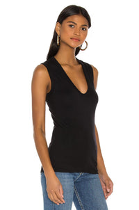 Enza Costa - Essential Sleeveless U Tank