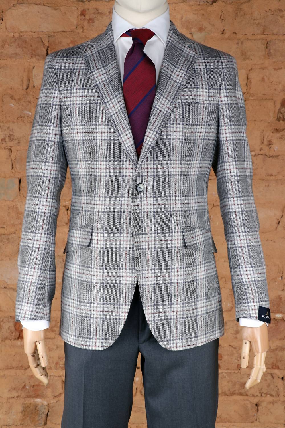 Scabal - Men's Kenton Unlined Wool, Silk, & Linen Soft Coat