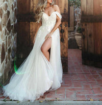 Stella York - Off-the-shoulder A-line Wedding Dress