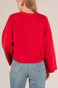 Before You - French Terry Cropped Sweatshirt