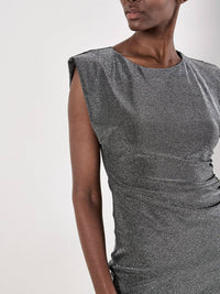 Apricot - Ruched Mini Holiday Party Dress