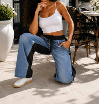 Surelymine - Apex Hybrid Wide Leg Jeans