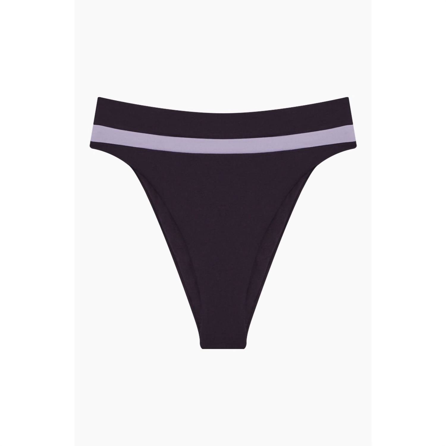 Seafolly - Color Block Multi Hi-rise Bikini Bottom