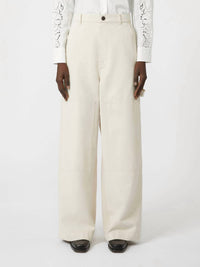 Weekend Max Mara Caronte Wide Leg Pants in ivory - women's pants