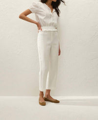Faithfull The Brand - Fiora Button Front Blouse