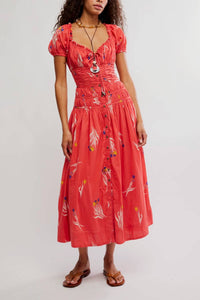 Free People - Complete Me Midi Dress