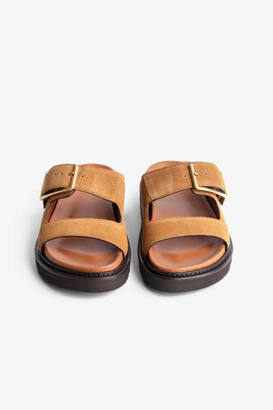 Zadig & Voltaire - WOMEN'S ALPHA CECILIA SUEDE SANDAL