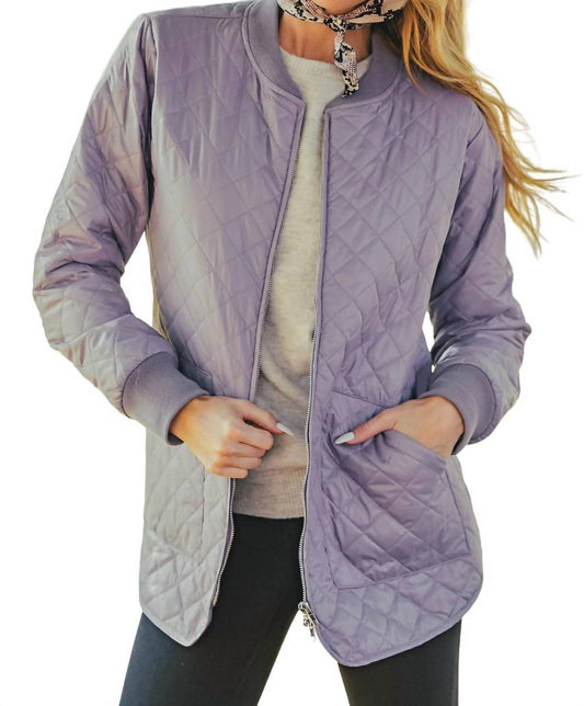 Kori - Shauna Quilted Bomber Jacket