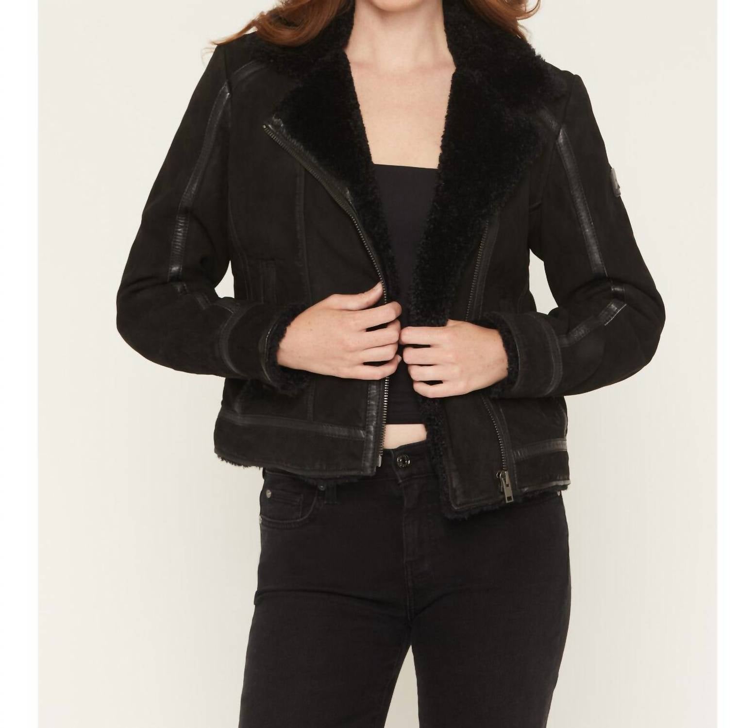 Mauritius - Nubuck Moto Jacket
