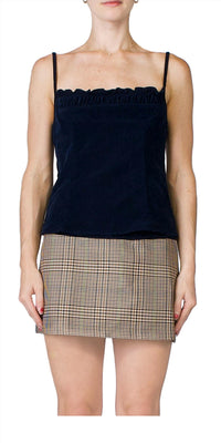 Ciao Lucia - Tomasina Velvet Tank Top