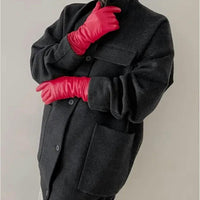 HIDDEN Vintage Tweed Jacket in charcoal - women's jacket - view 5