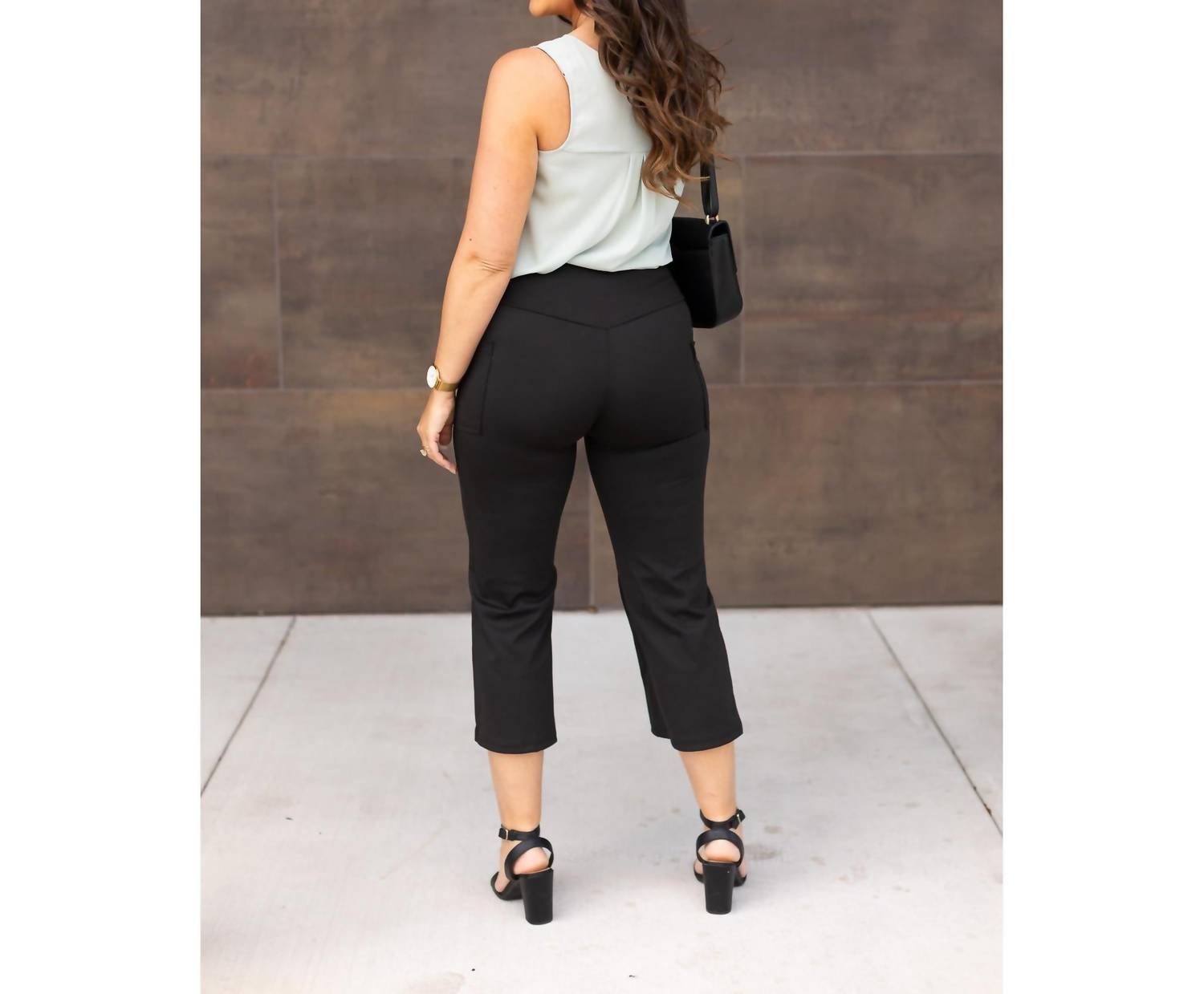 Julia Rose - Faith Tummy Control High Waisted Guacho Pants
