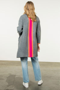 Thml - Uno Back Stripe Cardigan