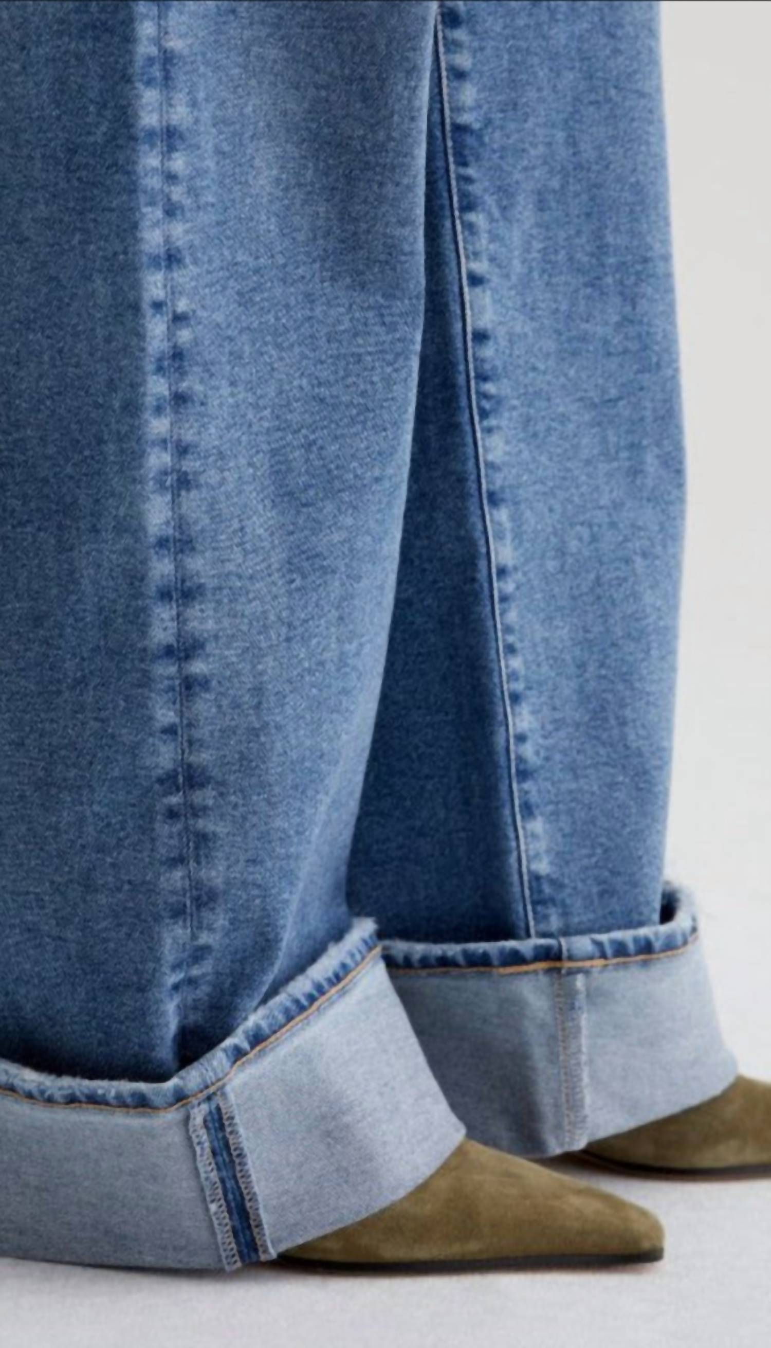 Ag Jeans - High Rise Wide Leg Jeans