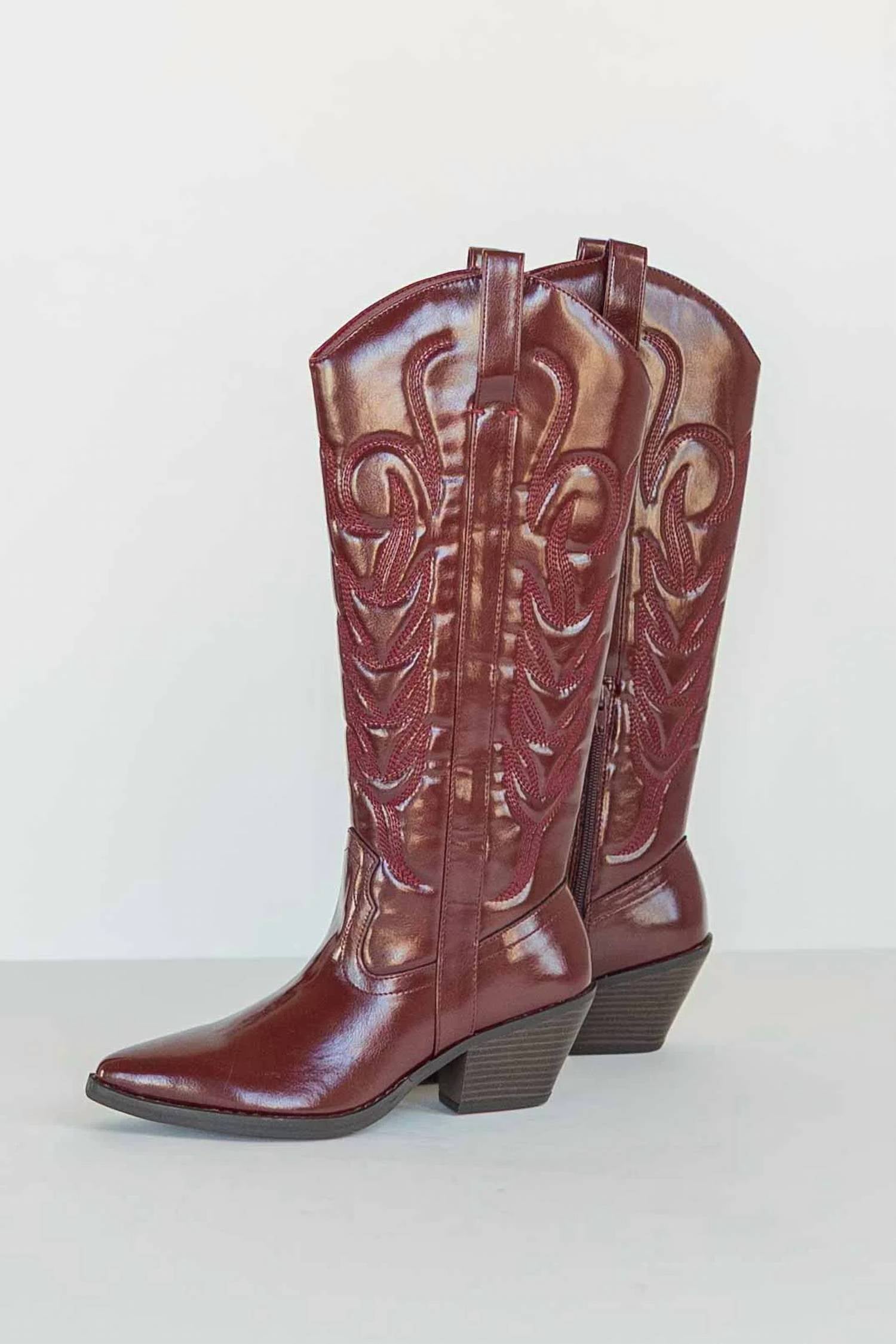 Matisse - Women's Dixie Patent Cowboy Boots