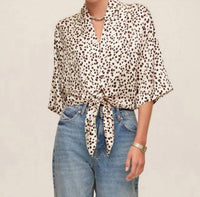 Fifteen Twenty - Bernice Tie Front Blouse