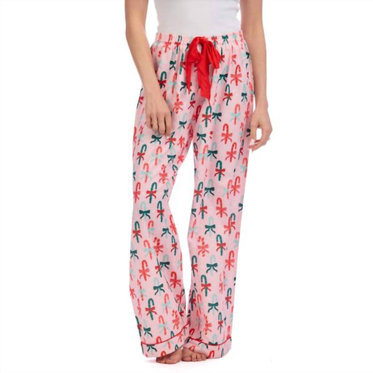 Mudpie - Candy Cane Holiday Pajama Pants