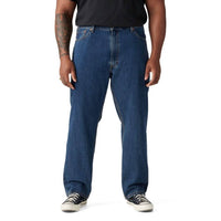 LEVI'S Men's 505 Regular Fit Jeans in dark stonewash - men's jeans