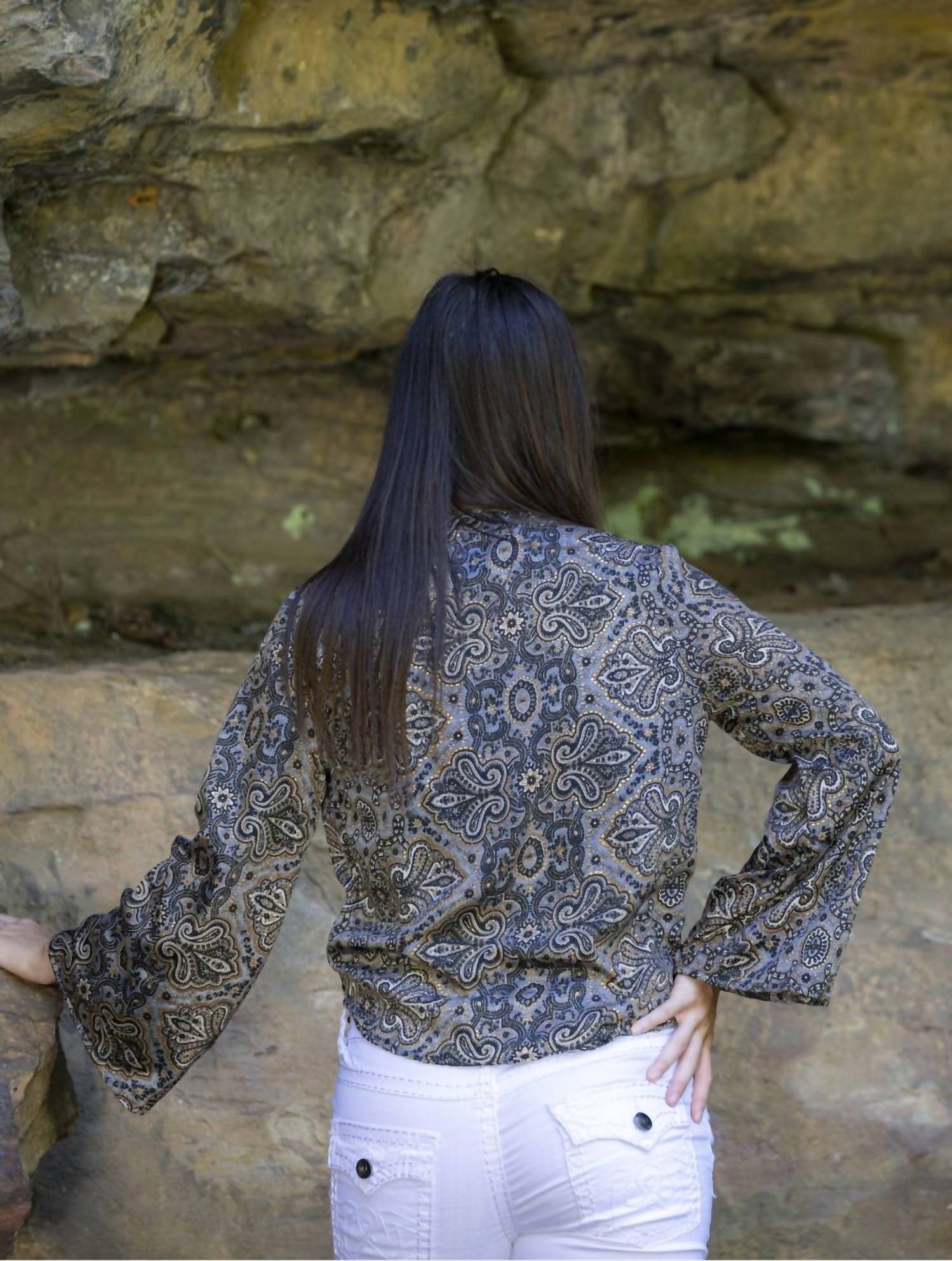 Cienna - Astrid Wrap Top