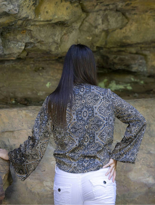 Cienna - Astrid Wrap Top