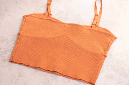 Lush - Women's Sweetheart Neck Cropped Top