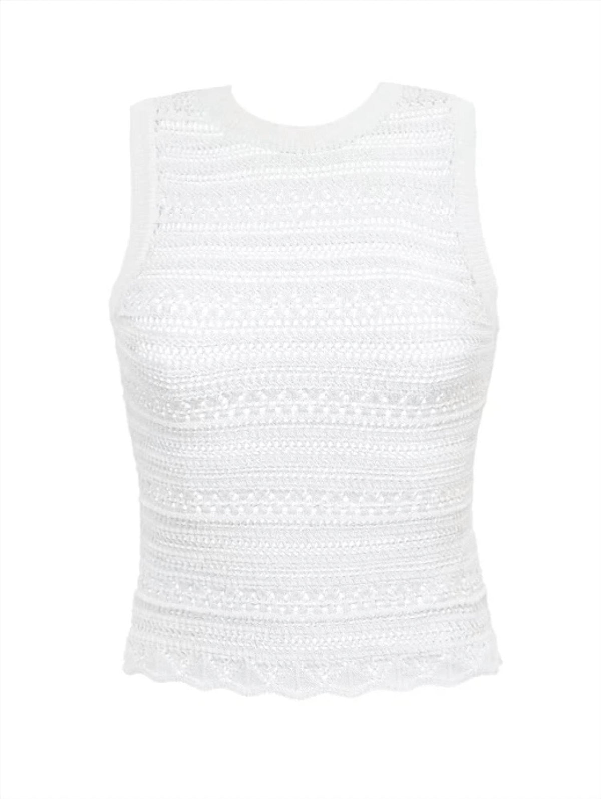 Pily Q - Women's Crochet Sleeveless Top