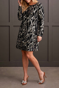 Tribal - Femme Sparkle Lined Velvet Dress