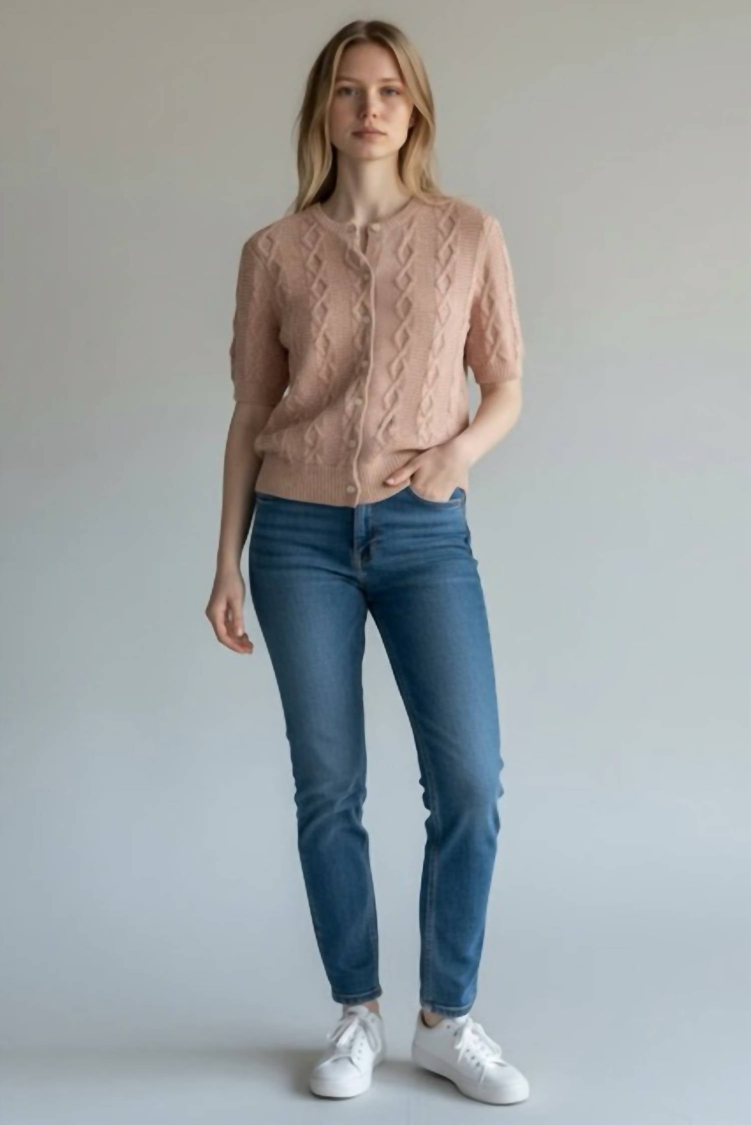 Dylan - Cable Knit Cardigan