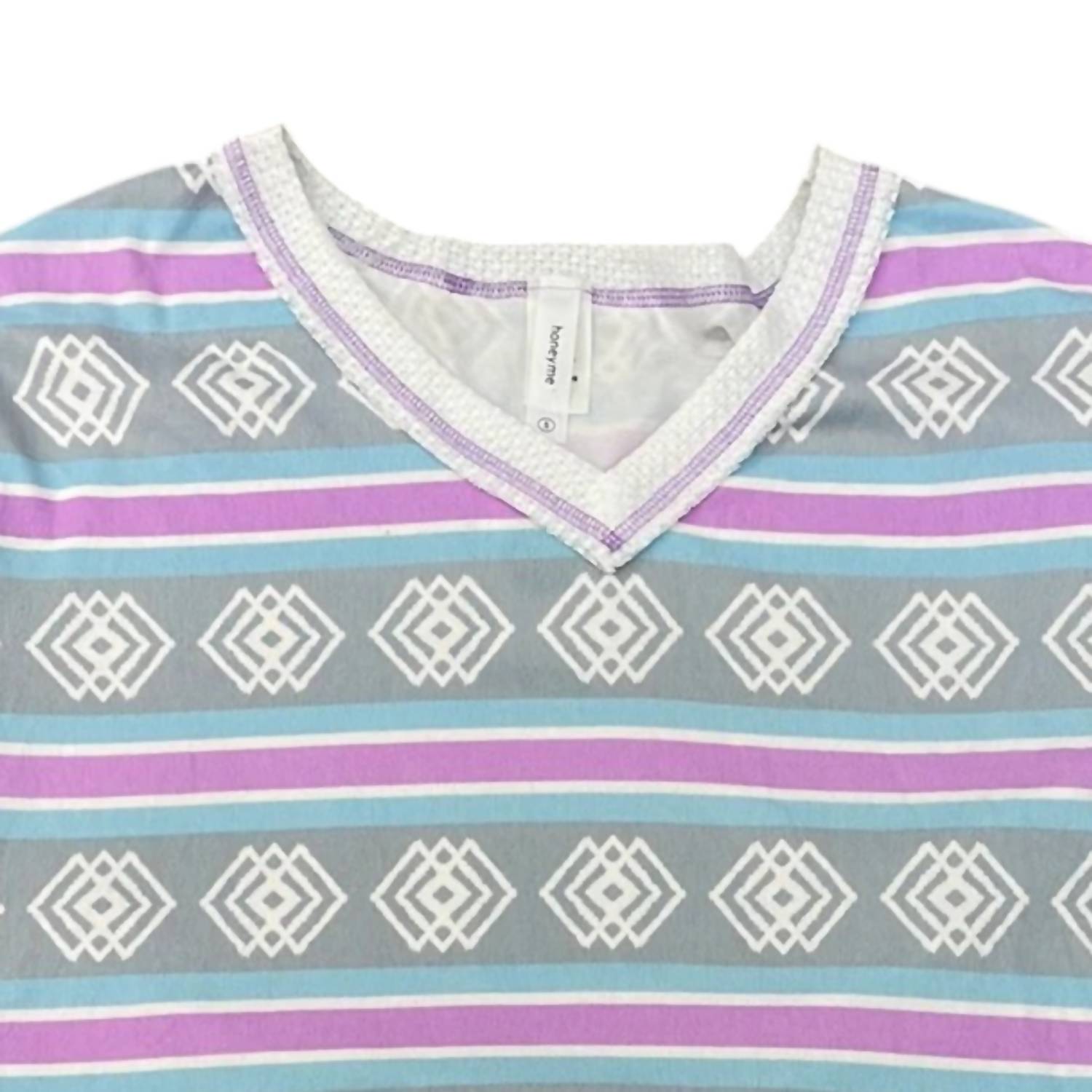 Honeyme - Women's Aztec Printed Top