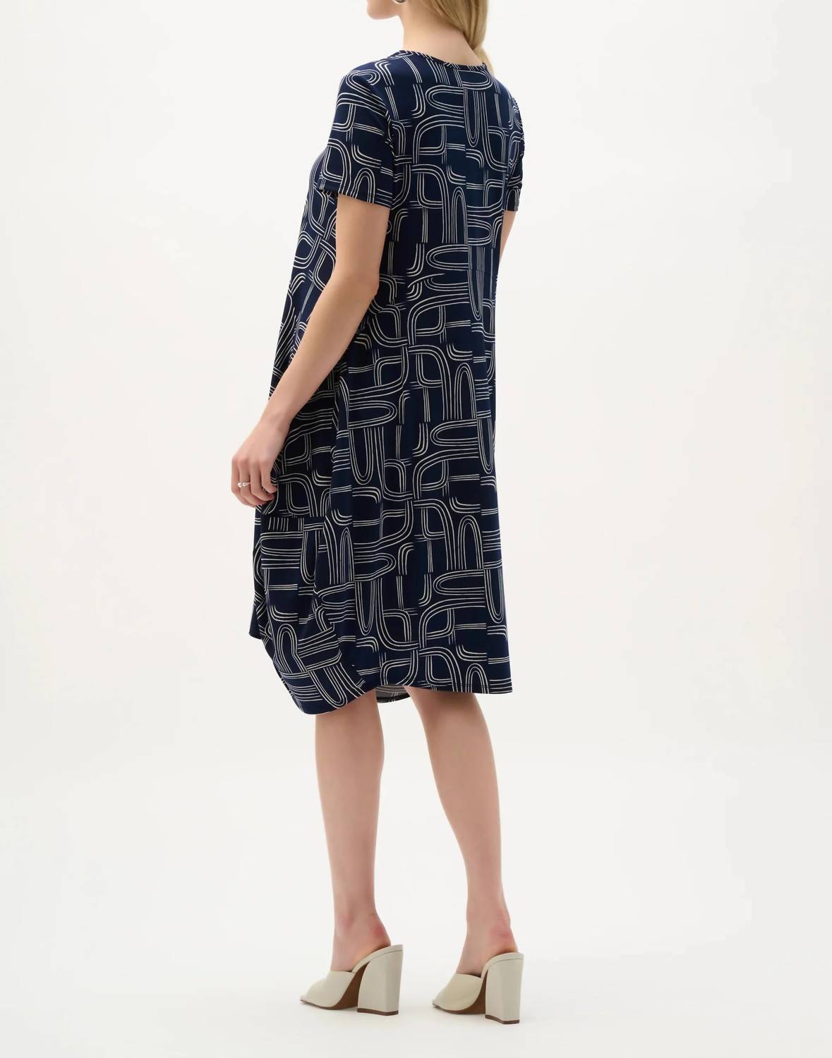 Joseph Ribkoff - Geometric Cocoon Dress