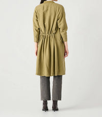 Dex - Longline Drapey Bomber Jacket
