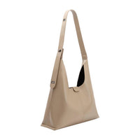 Melie Bianco Women's Carmen Recycled Vegan Shoulder Bag in beige - women's bag - detail view