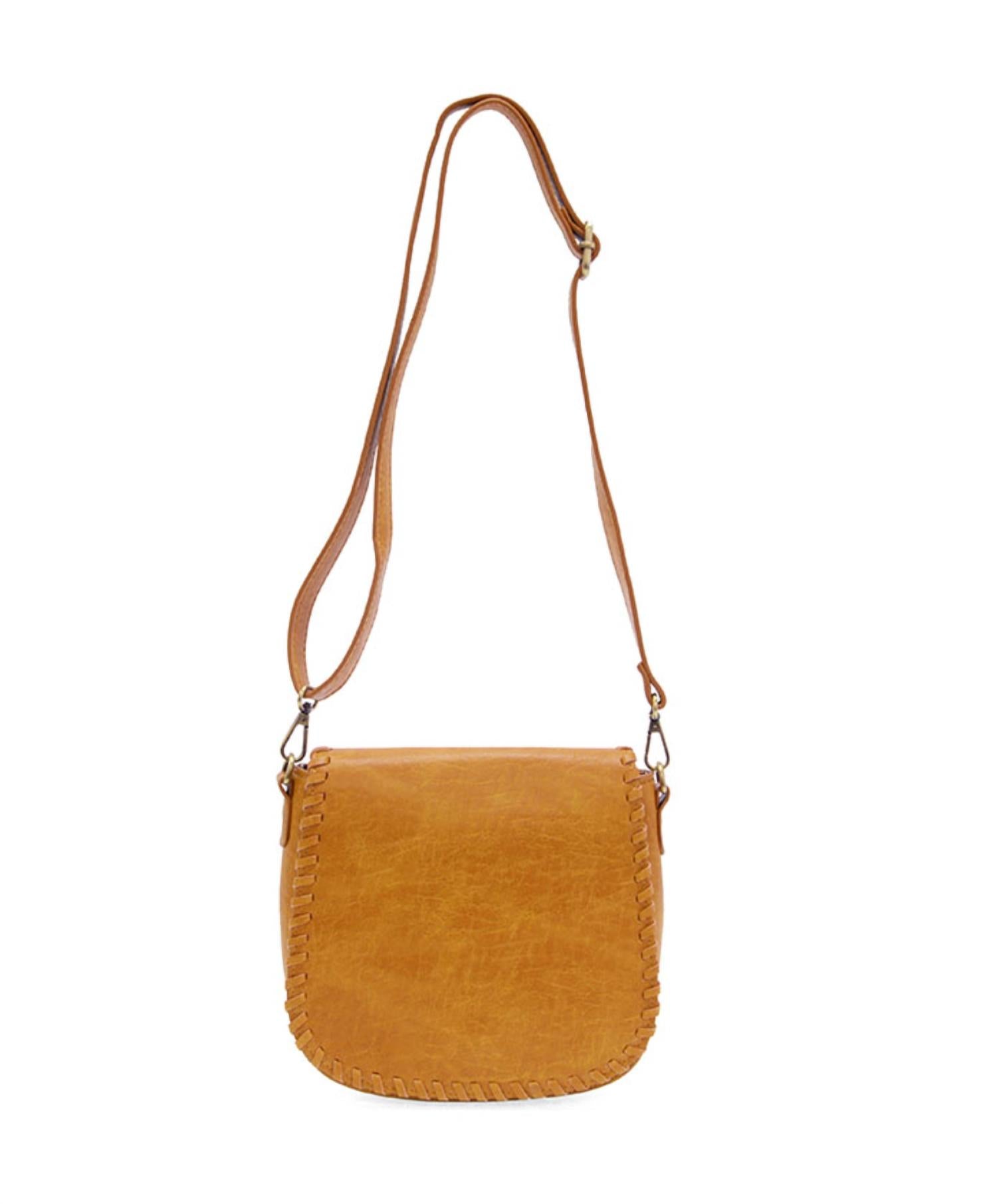 Joy Susan - Women's Annie Whipstitch Saddle Convertible Crossbody Bag
