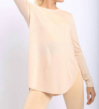 Mono B - Women's Harmony Long Sleeve Flowy Top