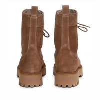 Saint G - Women's Anastasia Leather Lace Up High Ankle Boots
