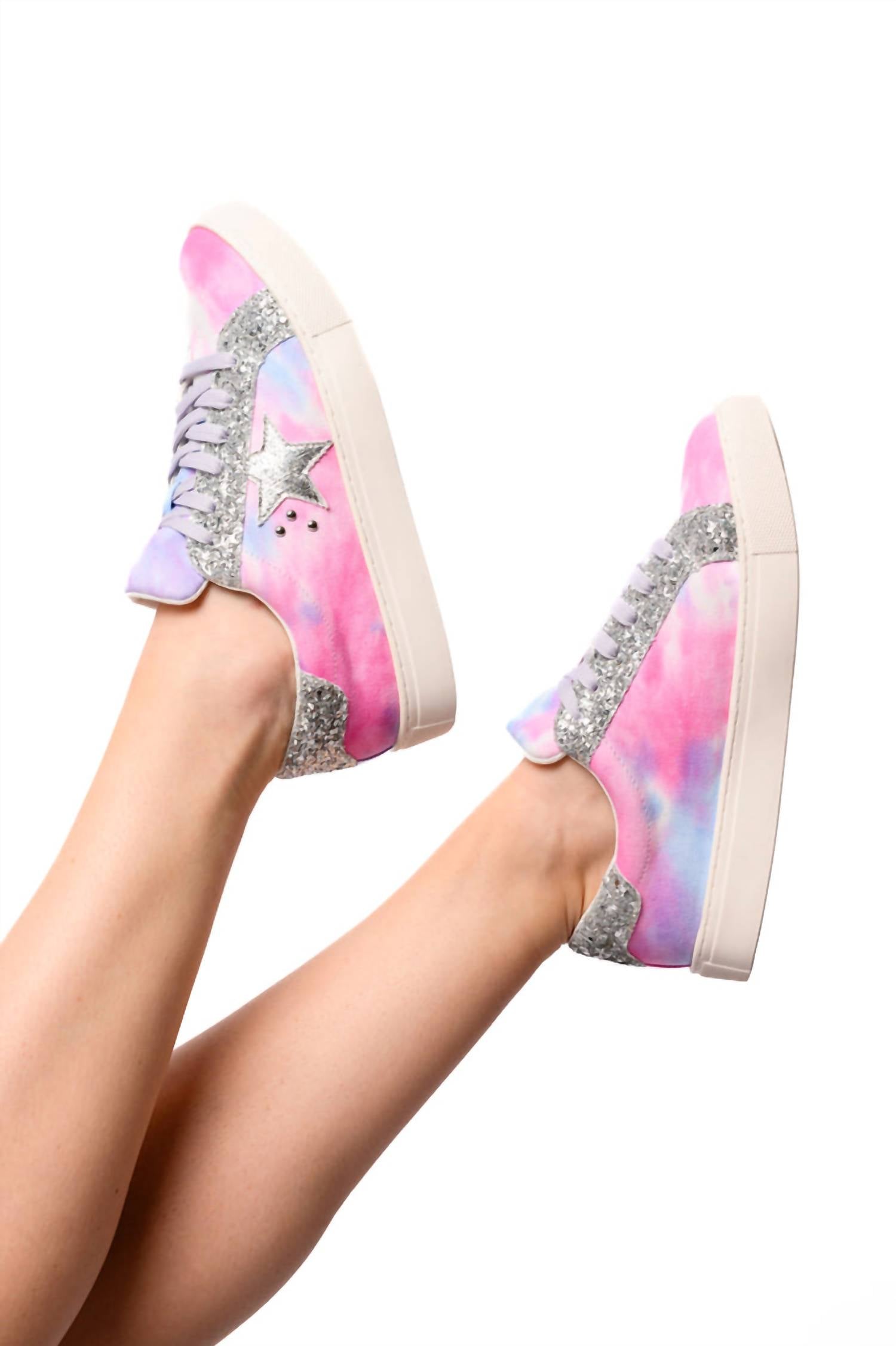 Corkys Footwear - Women's Pastel Tie Dye Sneakers